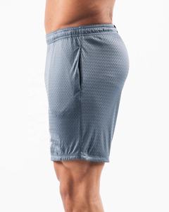 Short en maille de coton personnalisé pour hommes Short de plage solide Design pour l'entraînement Fitness Gym Basketball Vêtements de sport athlétiques et décontractés - Product Image 3