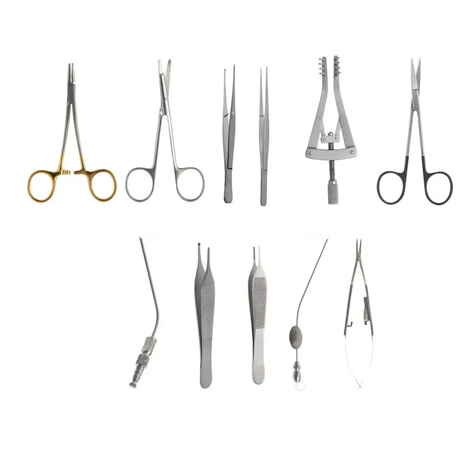 Brand New High Quality Stainless Steel Dental Surgical Basic Plastic Set Plastic Surgery Instruments
