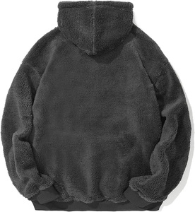 Sudadera con Capucha Unisex de Forro Polar con Forro de Sherpa, Sudadera Informal con Capucha - Product Image 5