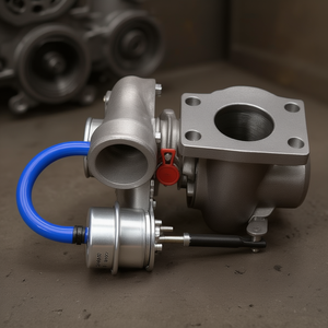 Turbocompresseur 2674A393 de remplacement pour moteur diesel Perkins, pièce de machine de construction en métal - Product Image 3