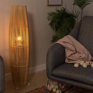 Lámpara de pie de bambú de diseño moderno de lujo personalizada para sala de estar, dormitorio, lámparas altas decorativas de ratán - Product Image 6