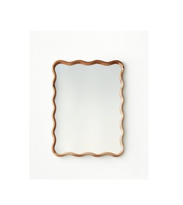 กรอบกระจกทำจากไม้เนื้อแข็งแบบพรีเมี่ยมพร้อมลวดลายโบราณเหนือกาลเวลาเหมาะสำหรับตกแต่งห้องน้ำสุดหรูหรือทางเข้า - Product Image 5