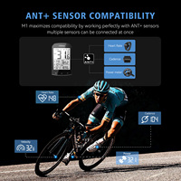 Komputer Sepeda Nirkabel ANT+ CYCPLUS Multifungsi Speedometer Sepeda Pintar Aksesoris Sepeda GPS Komputer Sepeda