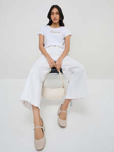 Women's 2025 <b>Linen</b> Casual Jacquard Logo Pattern Embroidery <b>Short</b>-<b>Sleeved</b> Knitted T-<b>Shirt</b> Anti-Pilling Summer Button Plus Size - Product Image 3