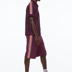 Dernière mode d'été à manches courtes pour hommes pour T-shirts polo Fabrication sur mesure Nouveau style de tissu éponge avec motif solide - Product Image 4