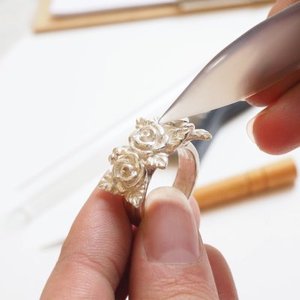 Argile d'argent pure à 99,9 % SHANNTA 20g pour la fabrication de bijoux, kit de fournitures pour la fabrication de bijoux, moulage de bijoux, certifié GIT - Product Image 4