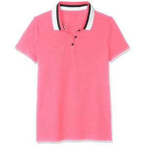 Meilleur Prix Respirant Bonne Qualité Dernière Conception Multi Couleur Plus Size Polos à la mode pour femmes avec logo personnalisé et taille - Product Image 1