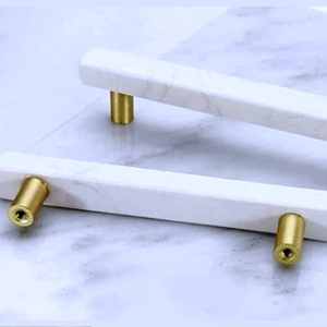 Poignées de porte de placard en marbre de pierre, cylindriques, couleur, forme et taille personnalisées, poli haute brillance, fabriqué en Inde - Product Image 4