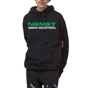 Wholesale Heavyweight <b>Men's</b> <b>Thermal</b> Hoodies Custom Plus Size 100% Cotton Oversized Cropped Plain Dyed <b>for</b> Winter - Product Image 1