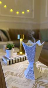 2025 Ncense ใหม่ที่ทำจากไม้แม่ของเตา bakhoor Burner Ncense madhkan เตาอาหรับสำหรับกลิ่นหอมของบ้านสำหรับรอมฎอน - Product Image 2