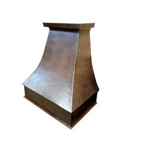 El mejor precio, nuevo cobre puro atractivo con diseño martillado, cubierta de chimenea montada en la pared de cobre de lujo - Product Image 5