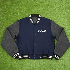 Vestes universitaires en velours côtelé pour hommes, vente en gros, personnalisées, style vintage, avec logo brodé, imperméables, 2026 - Product Image 6