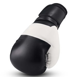 Vêtements de sport personnalisés en cuir de chèvre gauche et droite Gants de boxe en PU imperméables pour adultes Poignées pour sac de boxe sparring - Product Image 2