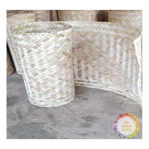 Panneau tissé en bambou haute densité Sangle de canne tissée à la main naturelle robuste Technique peinte écologique pour revêtement mural de chaises - Product Image 1