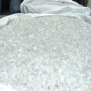 Venta al por mayor de escamas de plástico PET transparente, restos de plástico lavados en frío y en caliente, en stock, compre hoy, entrega rápida, alta calidad - Product Image 1