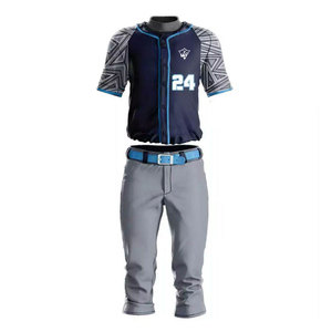 Vente directe d'usine : uniformes de baseball personnalisés pour les équipes sportives, pour les matchs scolaires, universitaires ou de club, toutes tailles. - Product Image 1