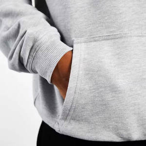 Vente en gros de sweat-shirt à capuche vierge uni en polaire lourde de haute qualité sweats à capuche à manches longues et à épaules tombantes de marque privée - Product Image 3