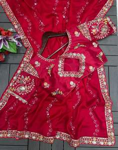 Indian Boutique Bollywood Designer Rangoli Ethnic Wear Saree Exclusive Fancy Latest Bridal Premium Quality Saree Sari - Product Image 5