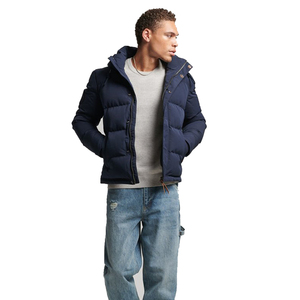 Nouvelle arrivée Veste matelassée en duvet Veste matelassée d'hiver personnalisée Veste matelassée chaude en gros Veste matelassée grande taille pour homme - Product Image 3