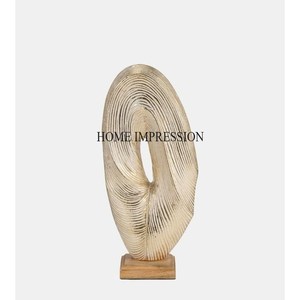 รูปปั้นตกแต่งและตกแต่งโต๊ะรูปปั้นโบราณทำจากอลูมิเนียมหล่อแบบใหม่สำหรับงานแต่งงานและงานเลี้ยงวิลล่า - Product Image 5