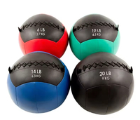 Balón Medicinal de Alta Calidad ONYX INDUSTRY de 14 Pulgadas de Diámetro - 4 x 30 Libras, Construcción de Cuero PU y Goma Resistente, Color Personalizable