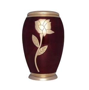 โกศใส่เถ้ากระดูกสำหรับขี้เถ้ามนุษย์ขนาดผู้ใหญ่ทำจากทองเหลืองโกศแสดงที่บ้านซอกที่ columbarium - Product Image 1