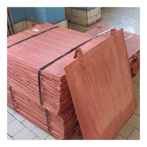 แผ่นโลหะอิเล็กโทรไลติคเกรดอุตสาหกรรมแผ่นแคโทดทองแดงบริสุทธิ์สีแดง9999สำหรับงานหล่อไฟฟ้า - Product Image 6