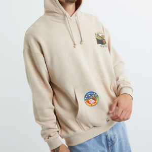 Sudadera con Capucha Extra Grande para Hombre, 100% Algodón, con Cierre, Bordada, Impresión Digital Ecológica, Transpirable, para Invierno - Product Image 6