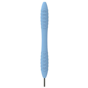 <b>Sky</b> Blue Dental <b>Mirror</b> Handle With Stainless Steel Core Manual Instrument For Examination And Diagnostic Use Made Pakistan - Product Image 1