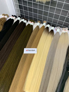 Extensions de cheveux en vrac Produit de vente chaude 2025 Blonde Couleur numéro 18 naturel droit 100% cheveux vietnamiens de haute qualité - Product Image 4