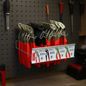 Jeu de pinces réglables Usag avec 20 crochets de présentation multiples pour un accès facile - Product Image 3