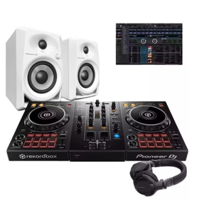 Controlador de DJ <span class=keywords><strong>Pioneer</strong></span> de 2 Canales, Sistema de DJ Digital Rekordbox con <span class=keywords><strong>Altavoces</strong></span> de Monitor y Auriculares para Actuaciones en <span class=keywords><strong>Estudio</strong></span> - Product Image 5