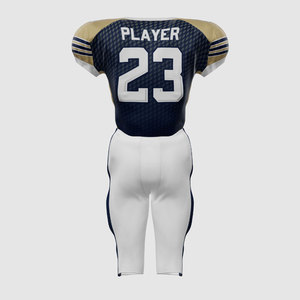 Nuevo Uniforme de Fútbol Americano 7V7, Talla Grande, Diseño Transpirable, 100% Poliéster, Precio al por Mayor, Alta Calidad, Manga Corta - Product Image 1