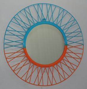 Cadre de miroir mural en métal design - Product Image 4