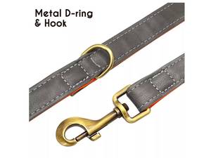 Corde de plomb de cheval en cuir personnalisée de haute qualité avec quincaillerie en laiton rembourrée Accessoires de cheval faits à la main Inde Kanpur Prix d'usine - Product Image 2