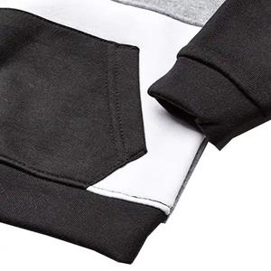 ชุดวอร์มผ้าฟลีซ 350gsm ทรงหลวมสำหรับผู้ชาย ใส่ได้ในฤดูหนาว รับสกรีนโลโก้ด้วยโฟม ชุดฮู้ดดี้และกางเกงขายาวทรงโอเวอร์ไซส์สำหรับทุกเพศ - Product Image 3