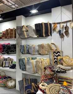 Sacs fourre-tout pour femmes en jute Sac à provisions promotionnel et en Yute Bolsos - Product Image 6