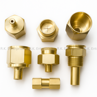 Servicio de Mecanizado Rápido de Piezas Metálicas de Latón para Prototipos de Torneado y Fresado CNC de Alta Precisión para Componentes Metálicos Personalizados de Aluminio