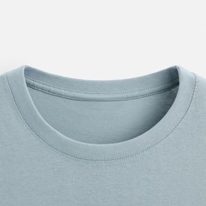 Camiseta deportiva informal para hombre: 100% algodón, ajuste holgado, cuello redondo, manga corta, perfecta para el uso diario - Product Image 5