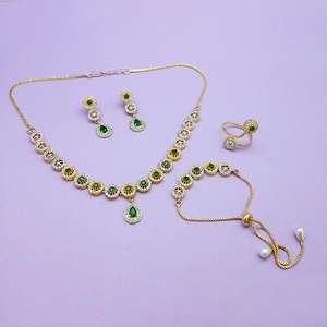 Pralhad AD Fine Jewelry Set Incluye collar Anillo - Product Image 1