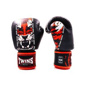 Guantes de Boxeo de Entrenamiento de Alta Calidad Hechos de Cuero Vacuno Genuino Diseños de Logotipos Personalizados Equipo de Combate Profesional con Cierre de Velcro - Product Image 2