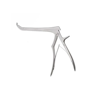 Fórceps de punzón de foraminotomía curvo, instrumentos quirúrgicos ortopédicos de calidad, cirugía de columna, herramientas manuales de acero, especial alemán - Product Image 3