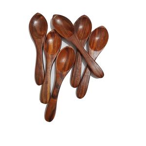 Wholesale Customized Logo <b>Mini</b> Small Spoon Wooden Coffee Bean Tea Measuring Spoon with <b>Sale</b> Product - Product Image 2