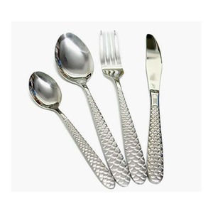 Sturdy Indian Cutlery Supply Stainless Steel <b>Knife</b> Spoon <b>Fork</b> Customize Metal Flatware <b>Set</b> for Wedding Anniversary Gifts - Product Image 4