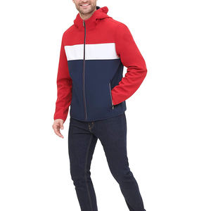 Venta caliente Nueva llegada Chaqueta Softshell En Precio al por mayor Venta al por mayor Ropa al aire libre Hombres Chaqueta Softshell OEM Diseño de servicio - Product Image 1