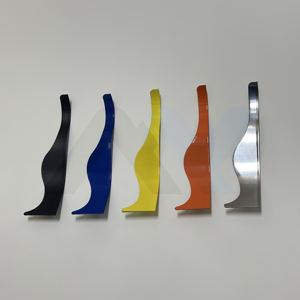 Rasoir à lame incurvée de qualité supérieure Wenzy Wave pour barbiers, couteau de salon non droit, lame remplaçable, forme ronde, rasoir pour barbe propre - Product Image 4