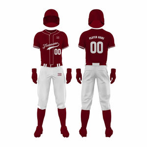 2026 personalizado 100% poliéster béisbol Jersey transpirable uniforme con logotipo impreso ropa de béisbol - Product Image 2