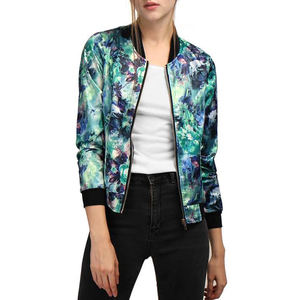 Wholesale Customized Fashionable Winter Warm <b>Bomber</b> <b>Jacket</b> <b>for</b> <b>Women</b> Comfortable Breathable Plain <b>Women's</b> <b>Bomber</b> <b>Jacket</b> - Product Image 2