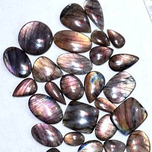 Pierre précieuse de quartz en vrac sans Labradorite naturelle faite à la main de haute qualité pour l'artisanat et la fabrication de bijoux Labradorite taille et forme libres - Product Image 3