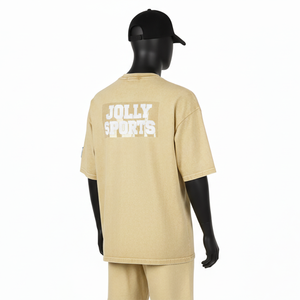 Camiseta 100% algodón para hombre, corte holgado, estampada, estilo vintage, lavado ácido, con logotipo personalizado serigrafiado, estilo urbano. - Product Image 5